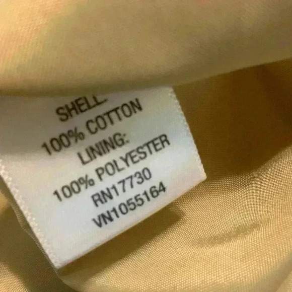 Merona Women's Dress Button Front Pockets Side Zip Lined Khaki Dress Size 2 - Picture 8 of 8